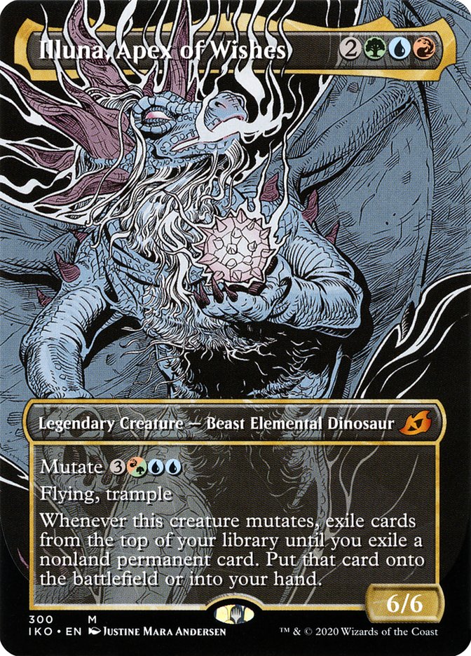Illuna, Apex of Wishes (Showcase) [Ikoria: Lair of Behemoths] Foil
