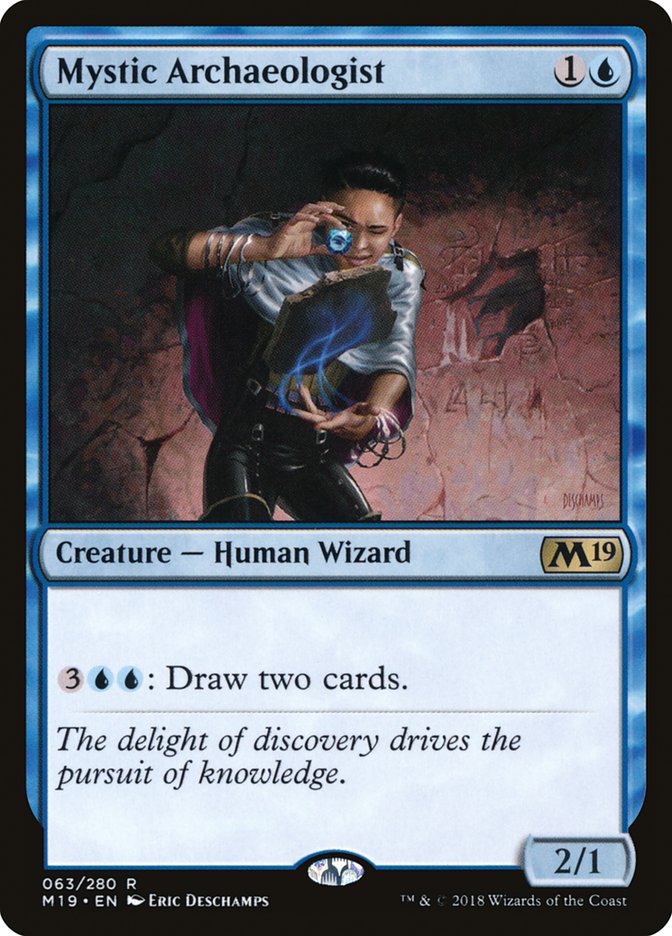 Mystic Archaeologist [Core Set 2019] Foil