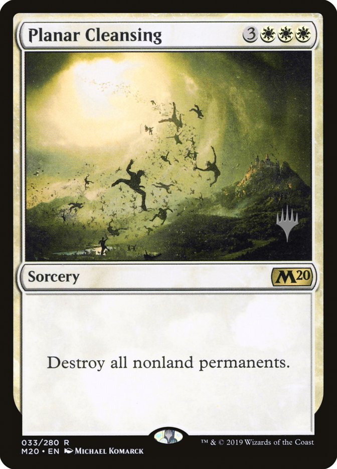 Planar Cleansing (Promo Pack) [Core Set 2020 Promos] Foil
