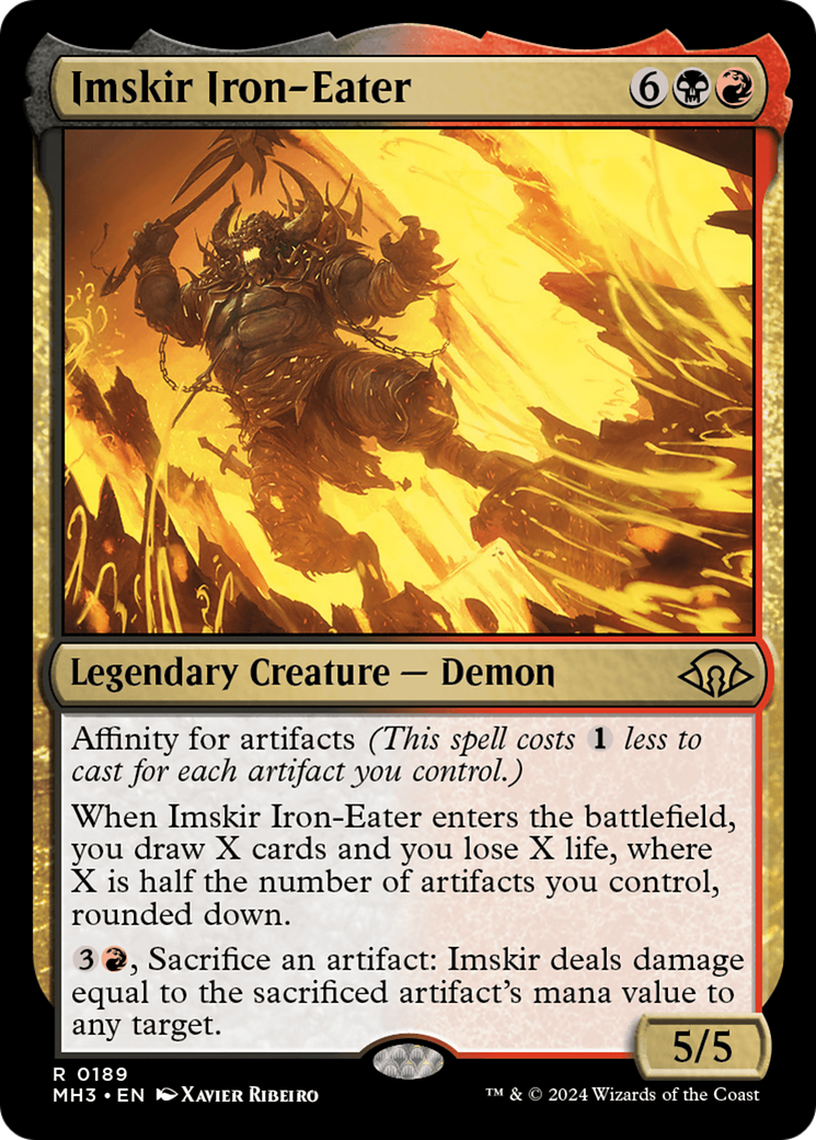 Imskir Iron-Eater [Modern Horizons 3] Foil