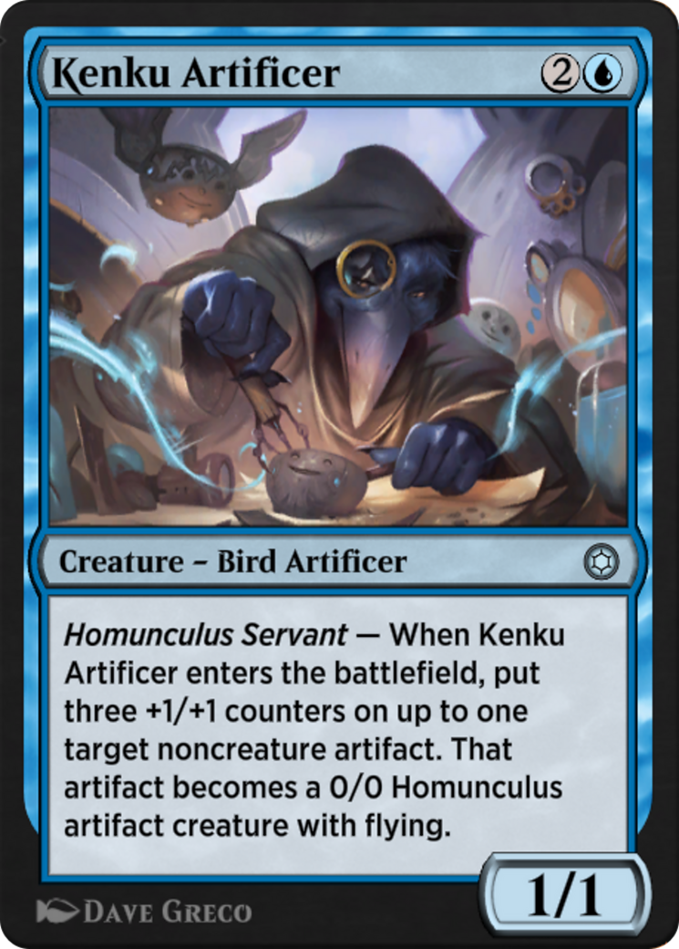 Kenku Artificer  [Alchemy Horizons: Baldur's Gate]