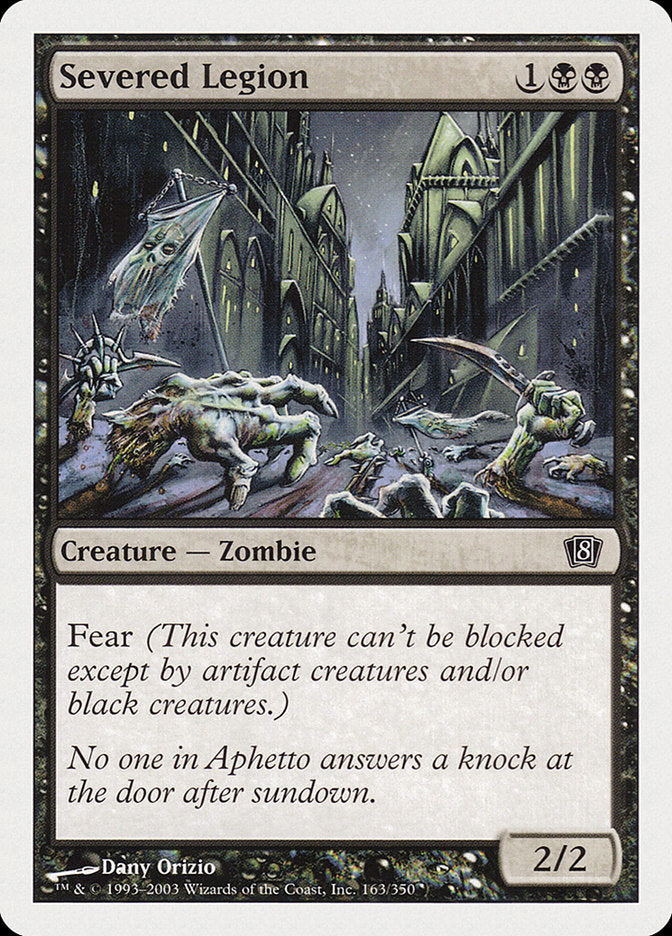 Severed Legion [Eighth Edition] Foil
