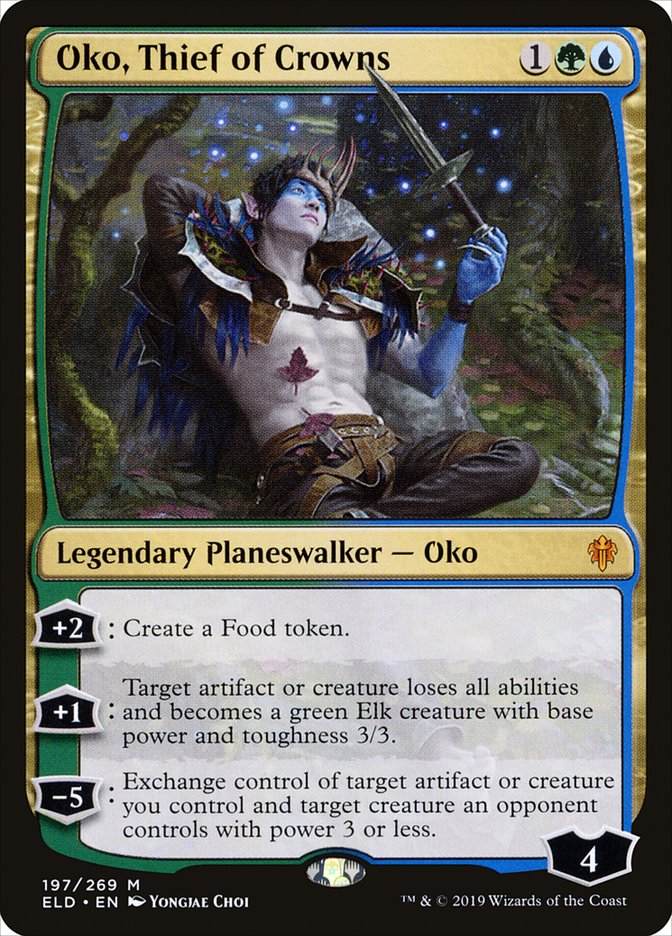 Oko, Thief of Crowns [Throne of Eldraine] Foil