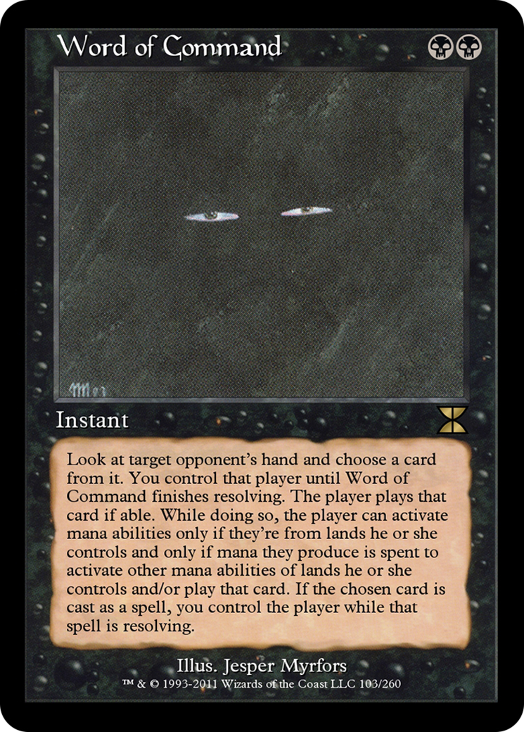 Word of Command  [Masters Edition IV] Foil