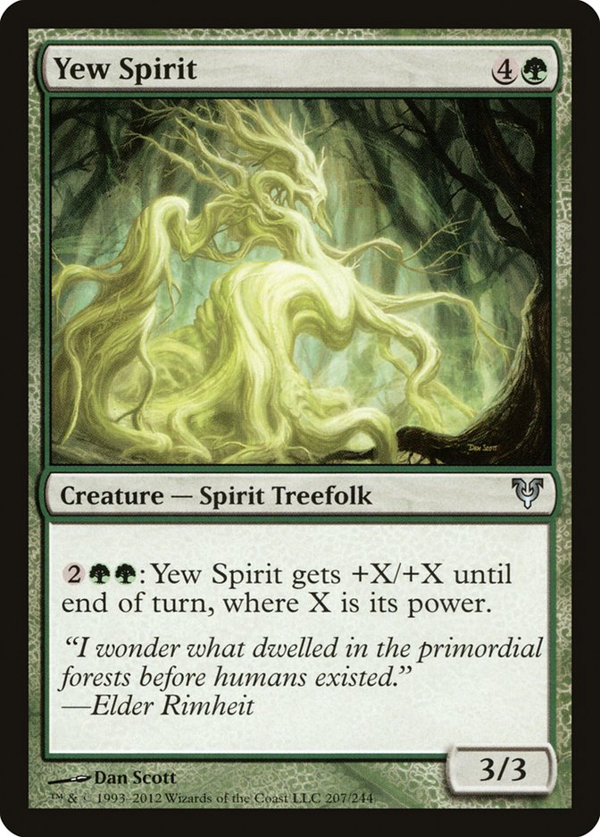 Yew Spirit [Avacyn Restored] Foil