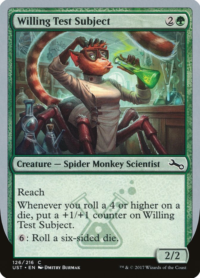 Willing Test Subject [Unstable] Foil