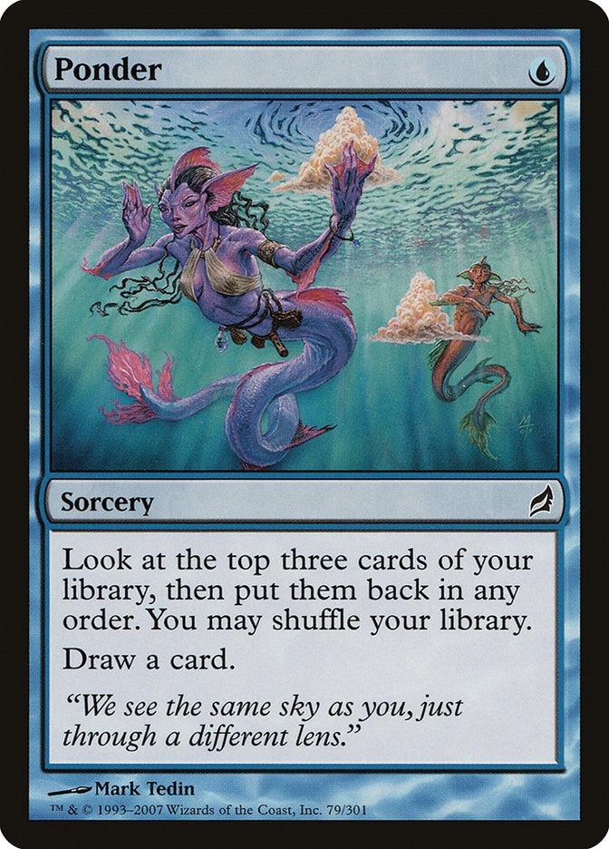 Ponder [Lorwyn] Foil