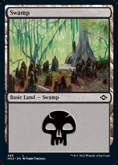 Swamp (485) [Modern Horizons 2] Foil