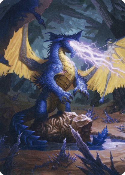 Blue Dragon // Blue Dragon  [Adventures in the Forgotten Realms Art Series] (Borderless)