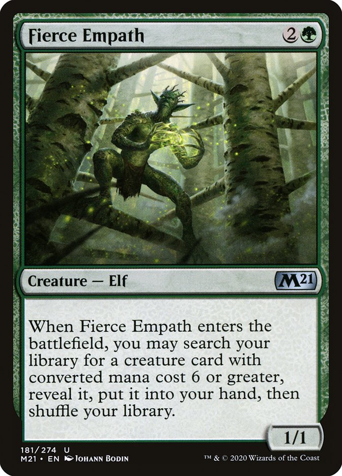 Fierce Empath [Core Set 2021] Foil
