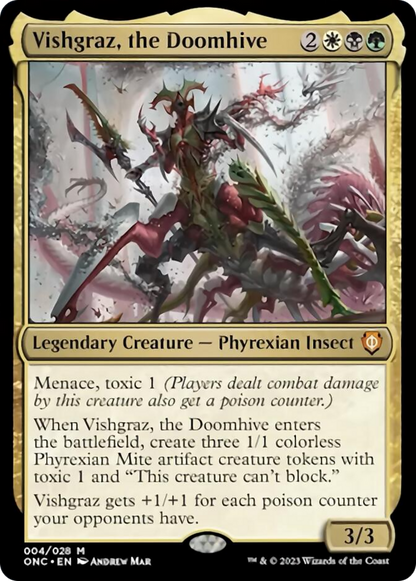 Vishgraz, the Doomhive [Phyrexia: All Will Be One Commander] Foil