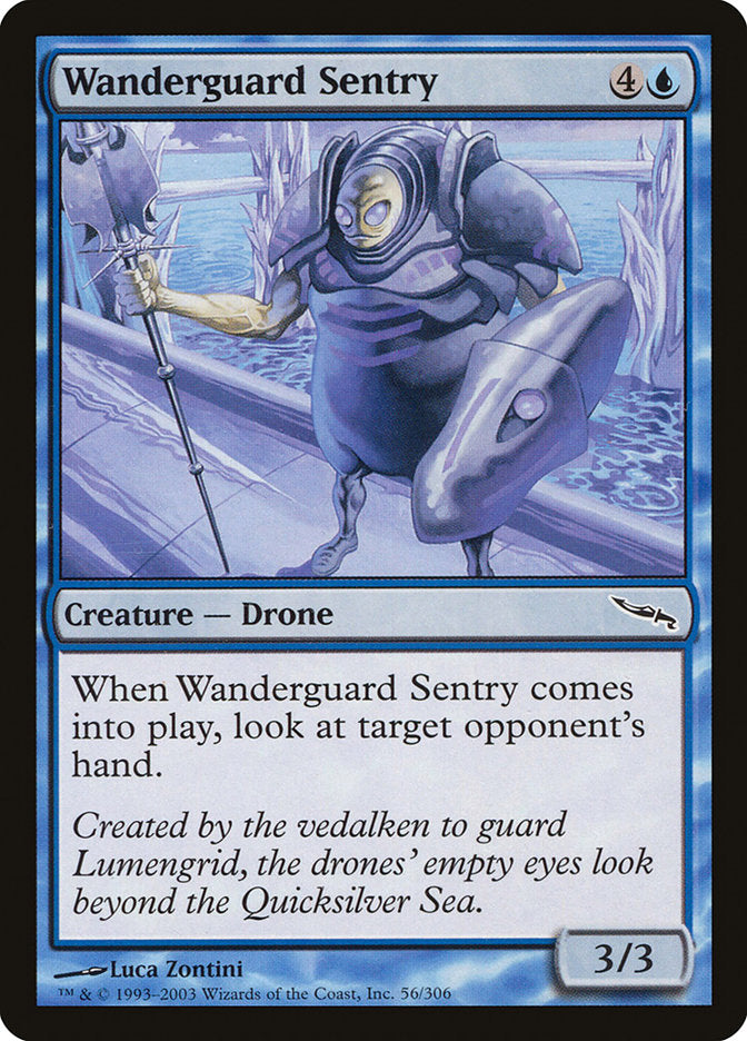 Wanderguard Sentry [Mirrodin] Foil