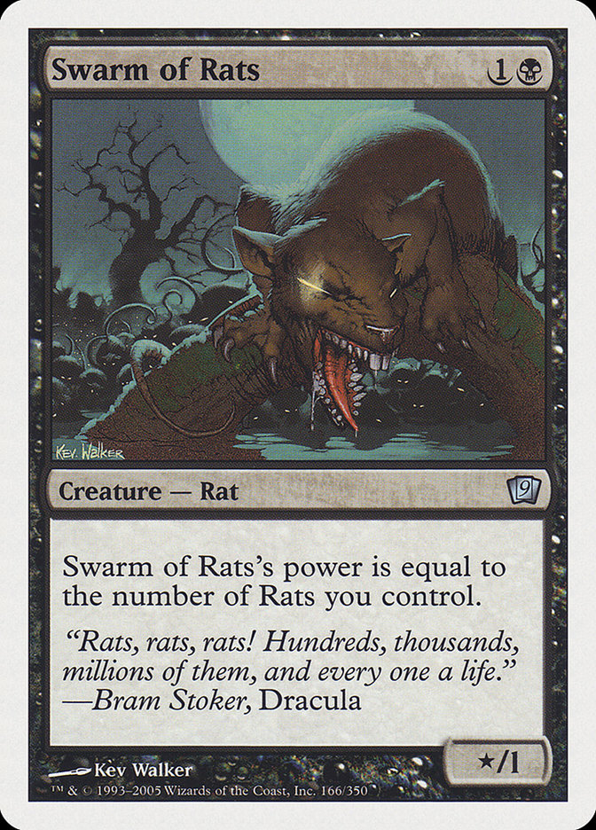 Swarm of Rats [Ninth Edition] Foil