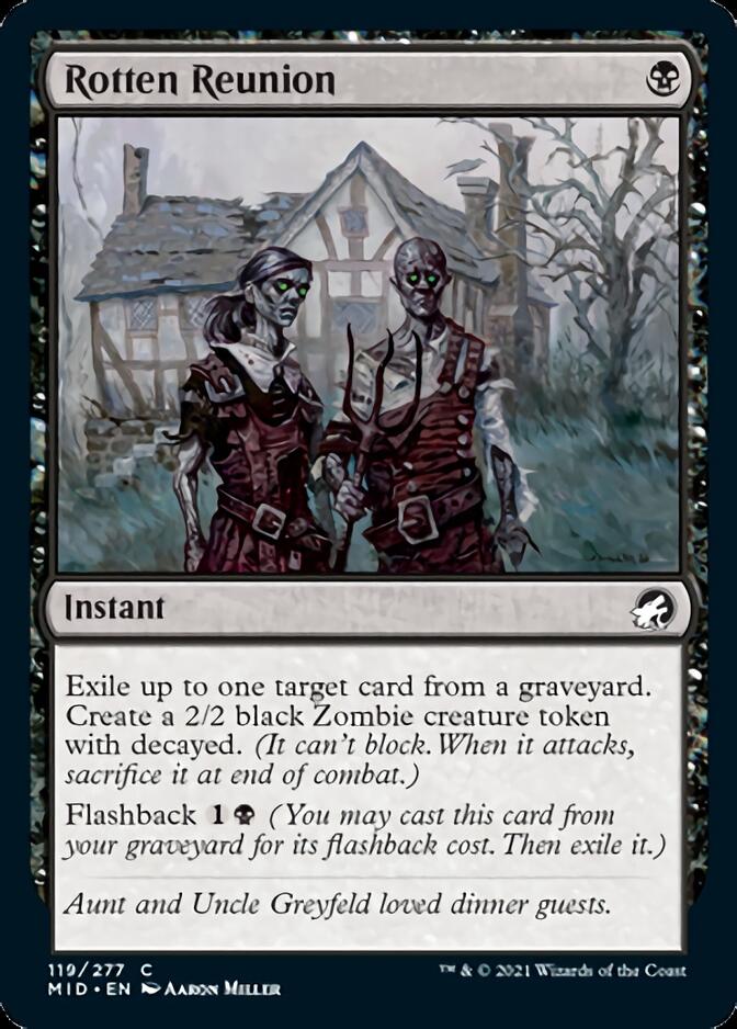 Rotten Reunion [Innistrad: Midnight Hunt] Foil
