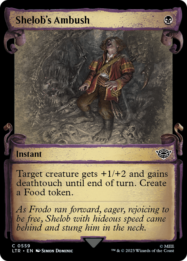 Shelob's Ambush [The Lord of the Rings: Tales of Middle-Earth Showcase Scrolls] Foil