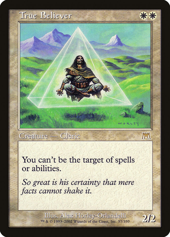 True Believer [Onslaught] Foil