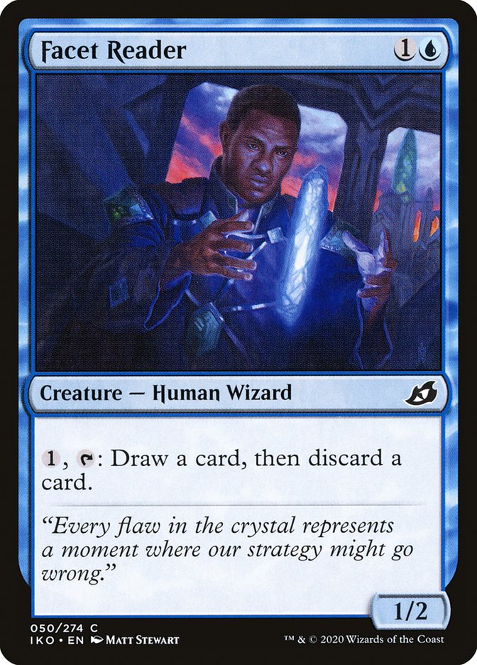 Facet Reader [Ikoria: Lair of Behemoths] Foil