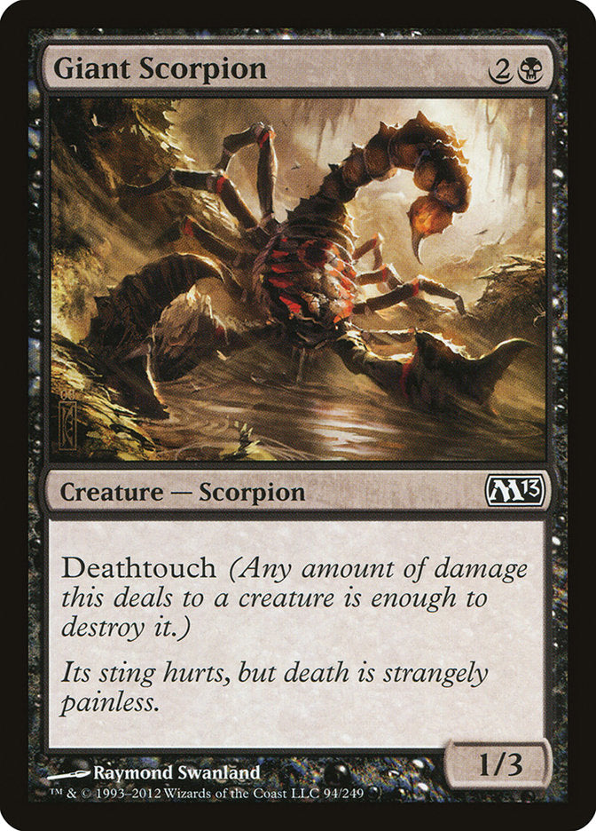 Giant Scorpion [Magic 2013] Foil