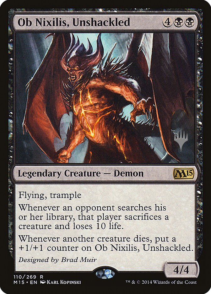 Ob Nixilis, Unshackled [Magic 2015 Promos] Foil
