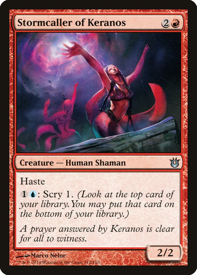 Stormcaller of Keranos [Born of the Gods] Foil