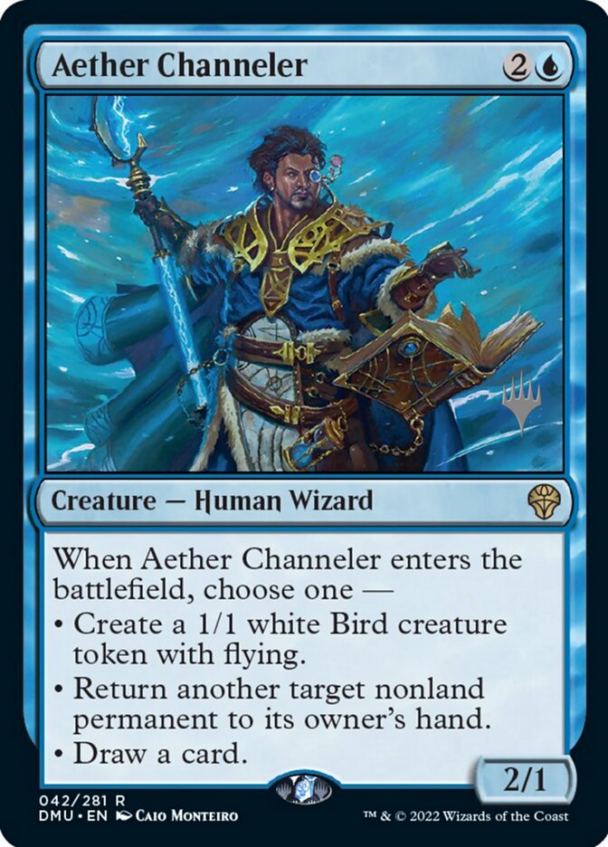 Aether Channeler (Promo Pack) [Dominaria United Promos] Foil