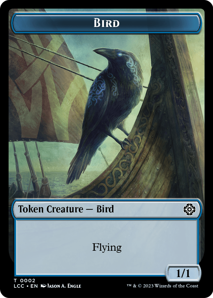 Bird  [The Lost Caverns of Ixalan Commander Tokens]