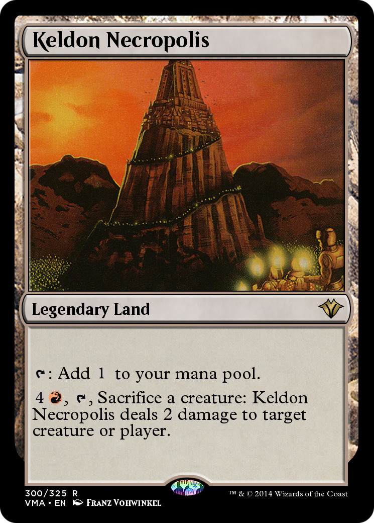 Keldon Necropolis  [Vintage Masters] Foil
