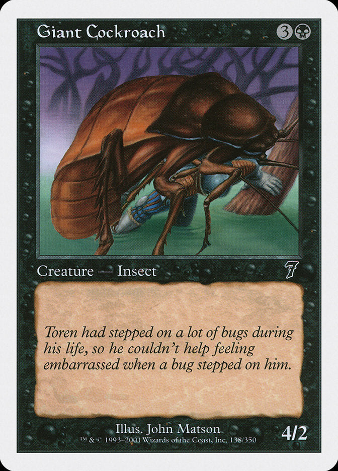 Giant Cockroach [Seventh Edition] Foil