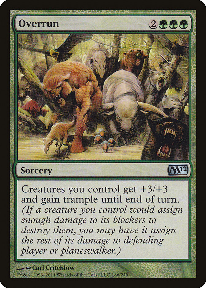 Overrun [Magic 2012] Foil
