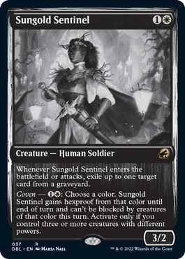 Sungold Sentinel [Innistrad: Double Feature] Foil