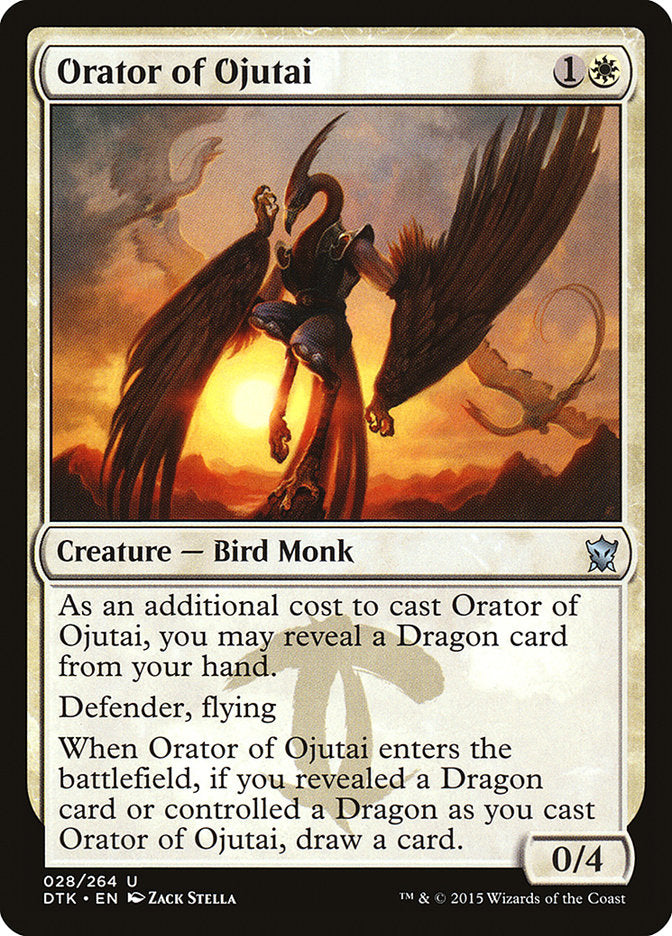 Orator of Ojutai [Dragons of Tarkir] Foil