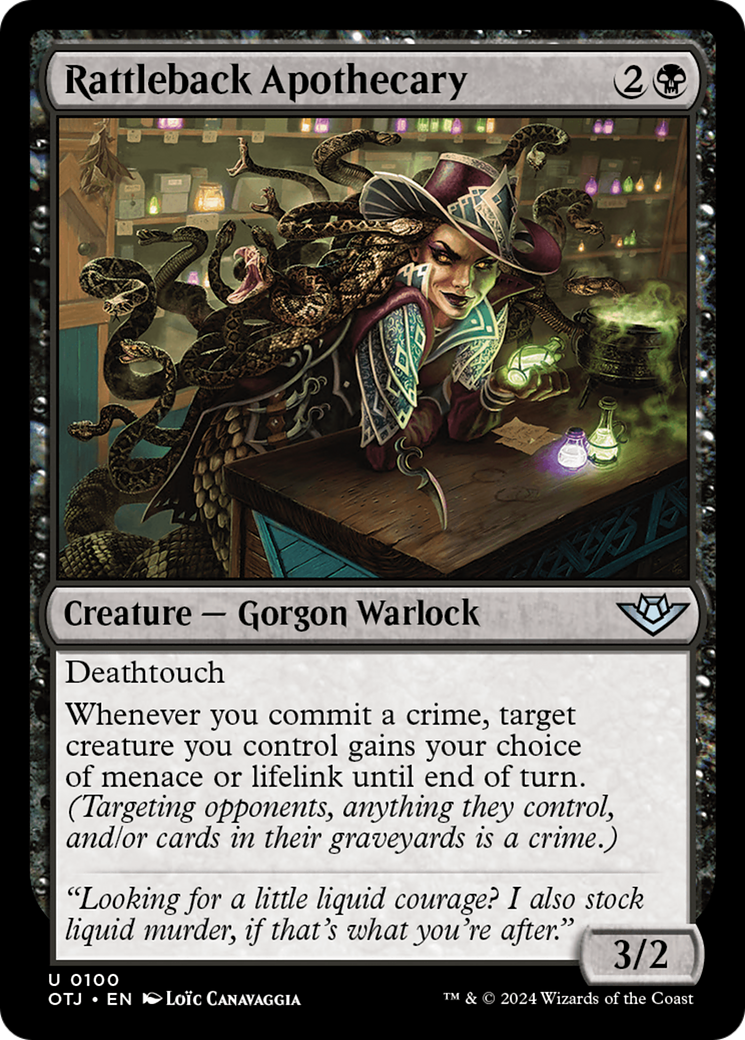 Rattleback Apothecary [Outlaws of Thunder Junction] Foil