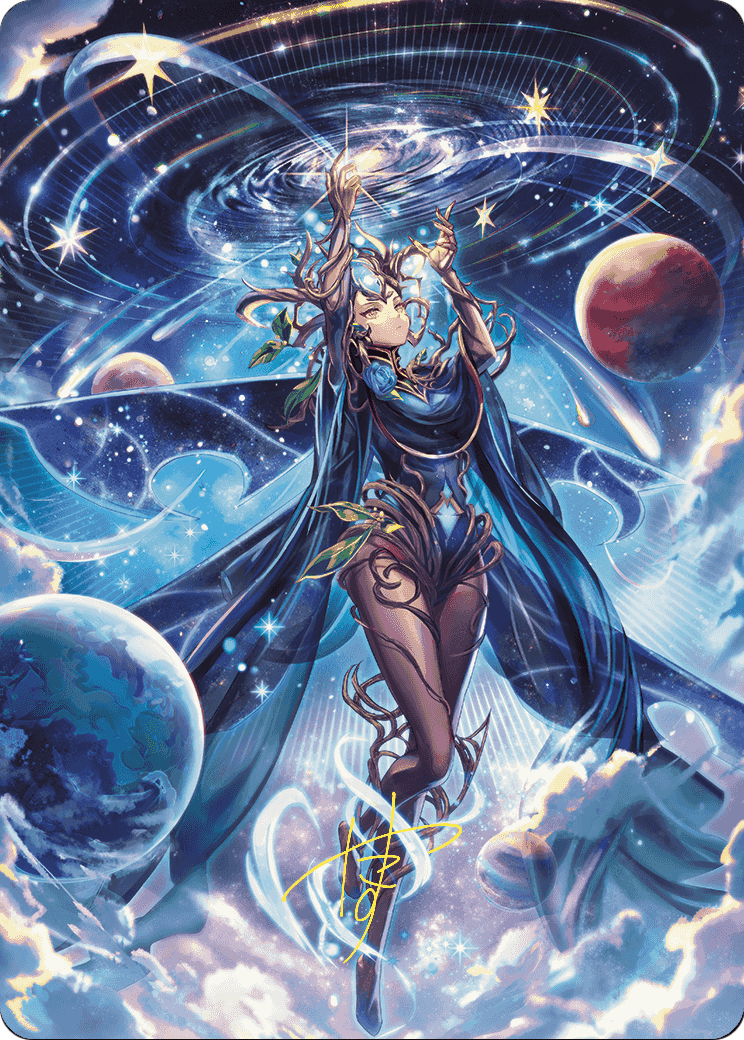 Omniscience // Omniscience  [Wilds of Eldraine Art Series] (Borderless) Foil