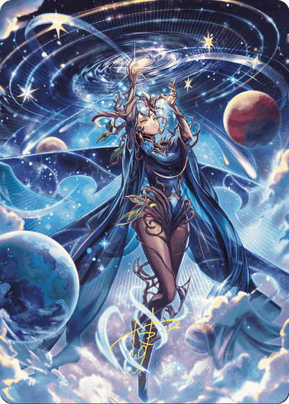Omniscience // Omniscience  [Wilds of Eldraine Art Series] (Borderless) Foil