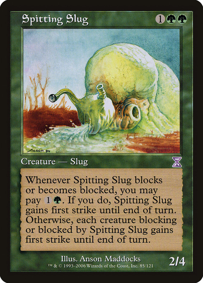 Spitting Slug [Time Spiral Timeshifted] Foil