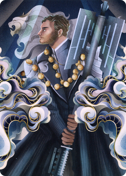 Rafiq of the Many // Rafiq of the Many  [New Capenna Art Series] (Borderless) Foil