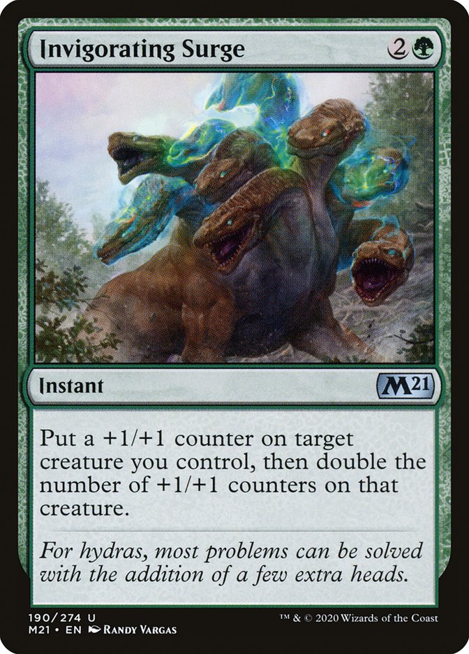 Invigorating Surge [Core Set 2021] Foil
