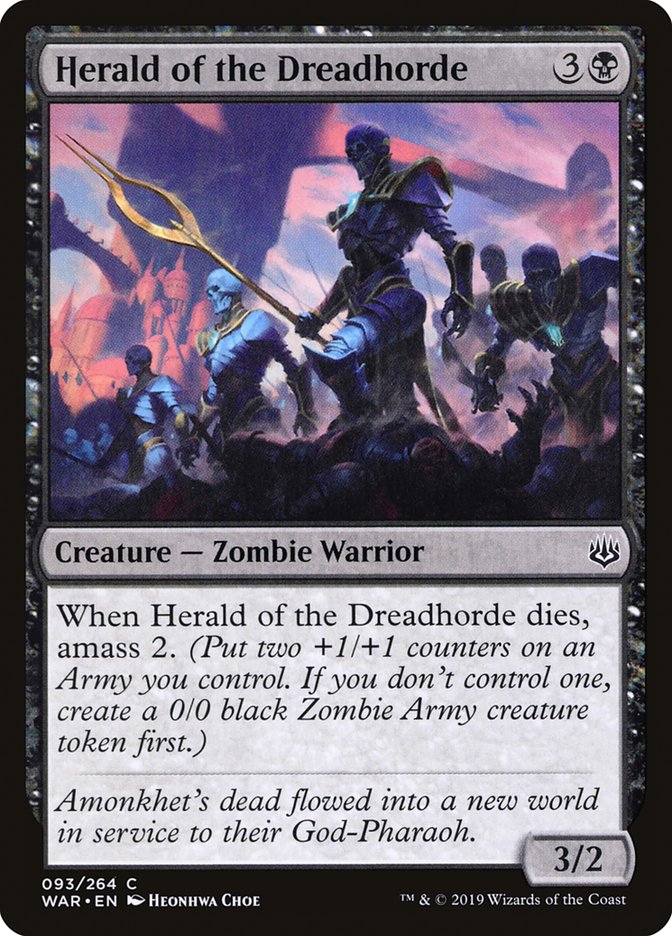 Herald of the Dreadhorde [War of the Spark] Foil
