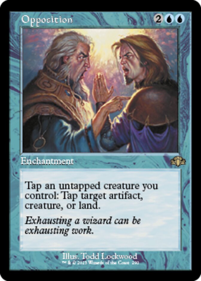 Opposition (Retro) [Dominaria Remastered] Foil