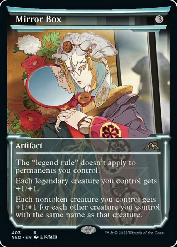 Mirror Box (Showcase Soft Glow) [Kamigawa: Neon Dynasty] Foil