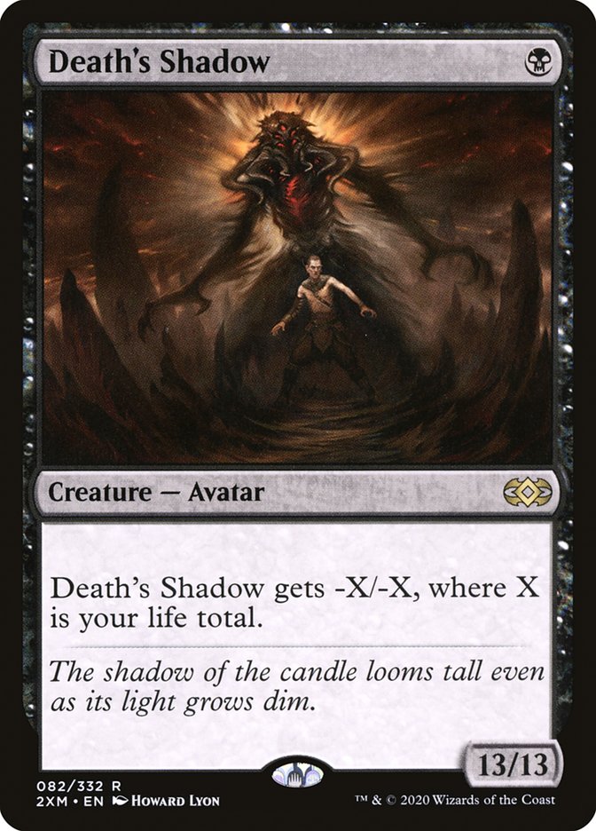 Death's Shadow [Double Masters] Foil