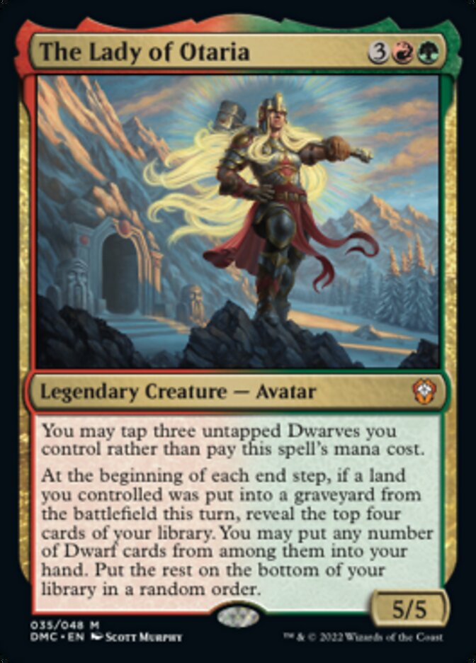 The Lady of Otaria [Dominaria United Commander] Foil