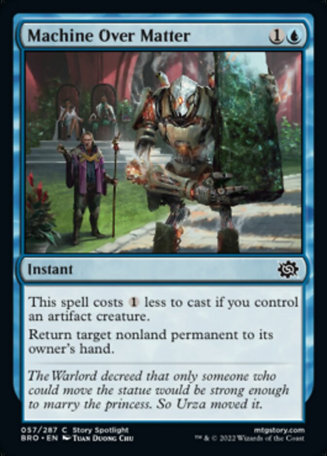 Machine Over Matter [The Brothers' War] Foil