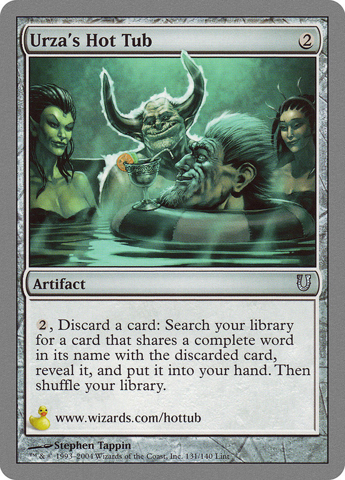 Urza's Hot Tub [Unhinged] Foil