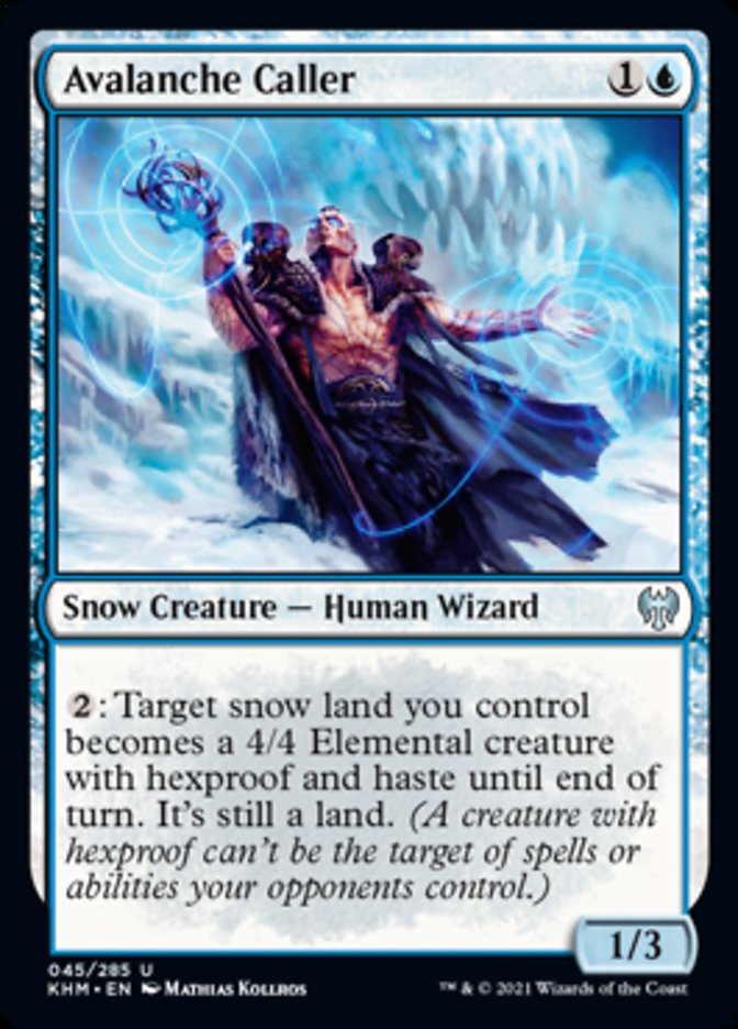 Avalanche Caller [Kaldheim] Foil