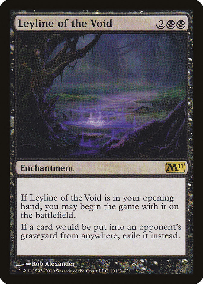 Leyline of the Void [Magic 2011] Foil