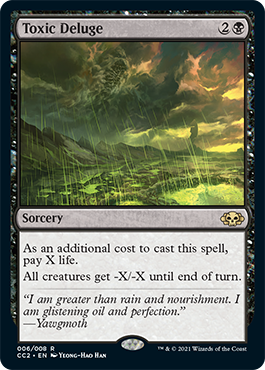 Toxic Deluge [Commander Collection: Black] Foil