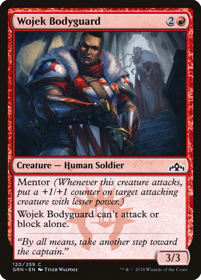 Wojek Bodyguard [Guilds of Ravnica] Foil