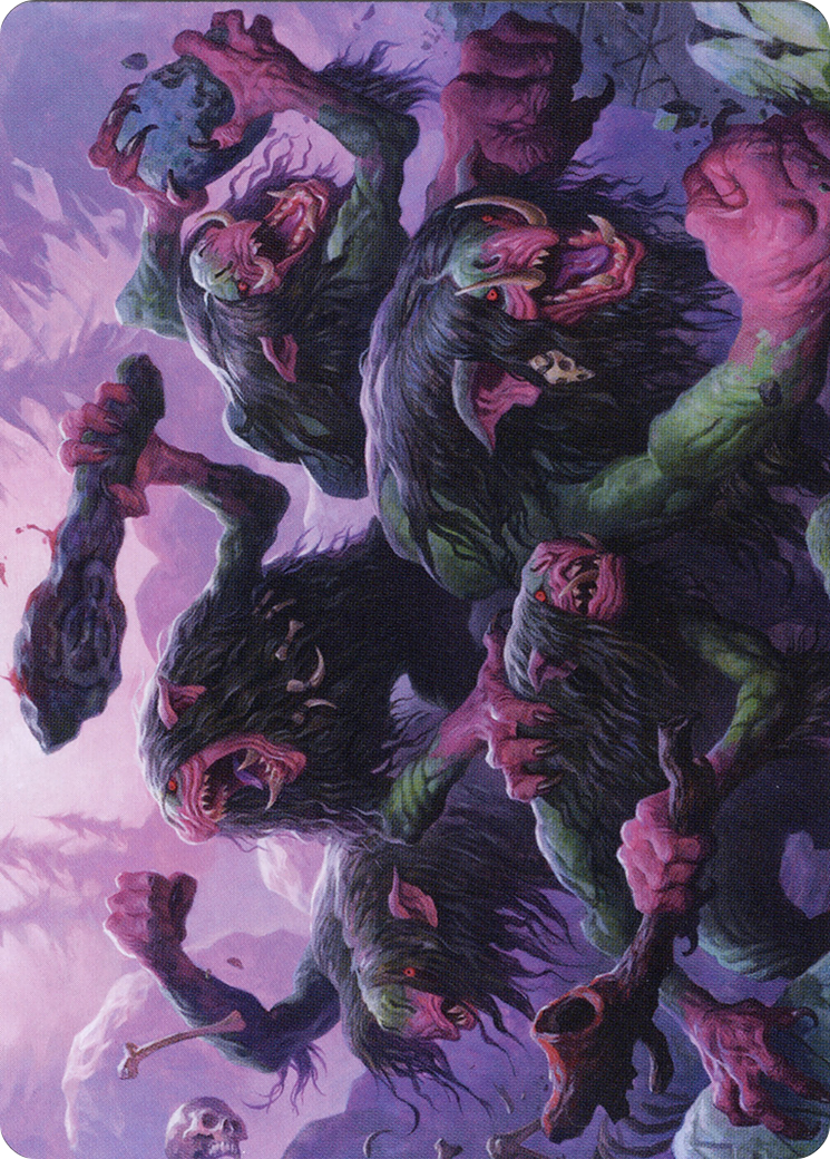 Hagi Mob // Hagi Mob  [Art Series: Kaldheim] (Borderless)