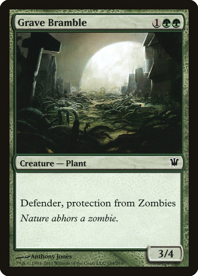 Grave Bramble [Innistrad] Foil
